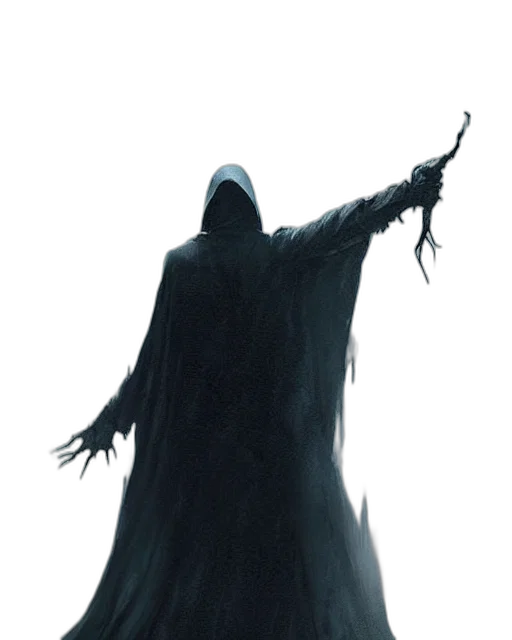 staff, creature, sword, jacket, concept art, 3d render, fantasy art, fog transparent PNG cut-out