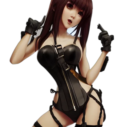 weapon, robot, dress, concept art transparent PNG cut-out