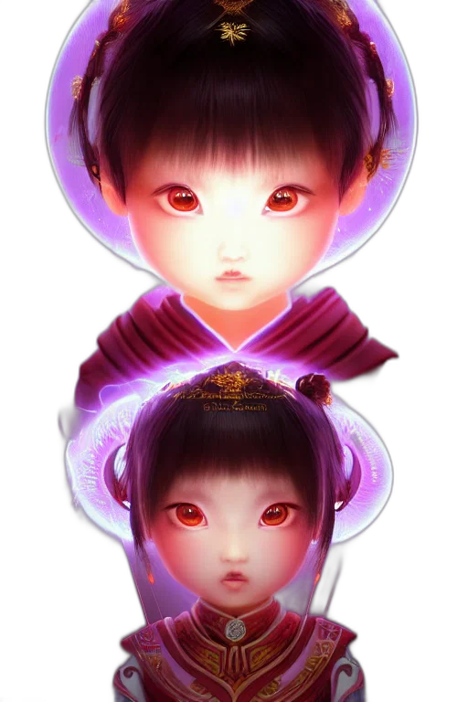 mask, face, fantasy art, concept art, anime, 3d render, neon lights, red transparent PNG cut-out