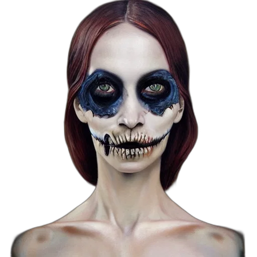 mask, face, creature, jewelry transparent PNG cut-out