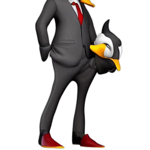 staff, animal, 3d render, cartoon transparent PNG cut-out