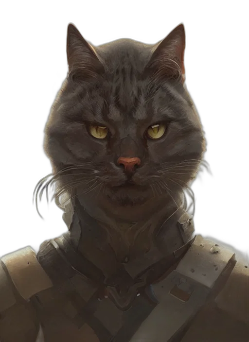 face, animal, staff, creature transparent PNG cut-out