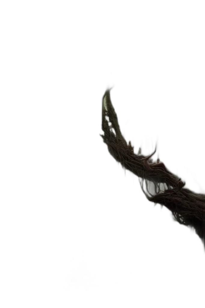 hair, staff, dragon, creature, 3d render, concept art, photorealistic, fantasy art transparent PNG cut-out