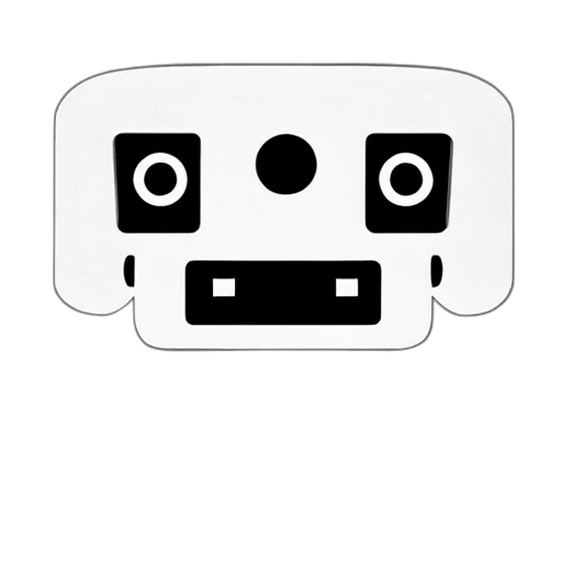robot, face, mask, animal, pixel art, cartoon, 3d render, concept art transparent PNG cut-out