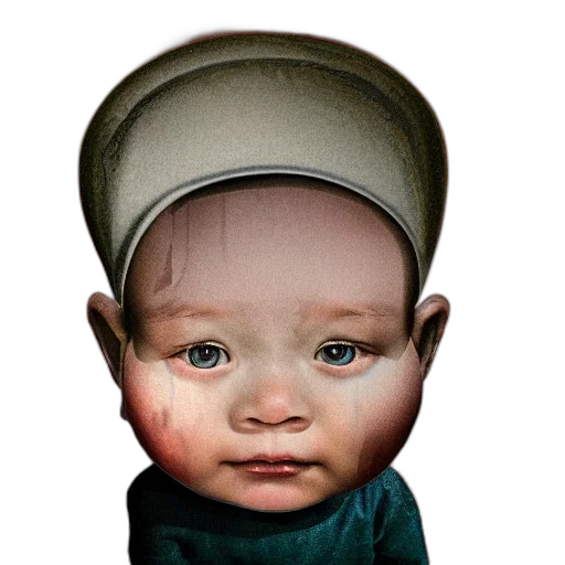 face, hat, mask, jacket transparent PNG cut-out