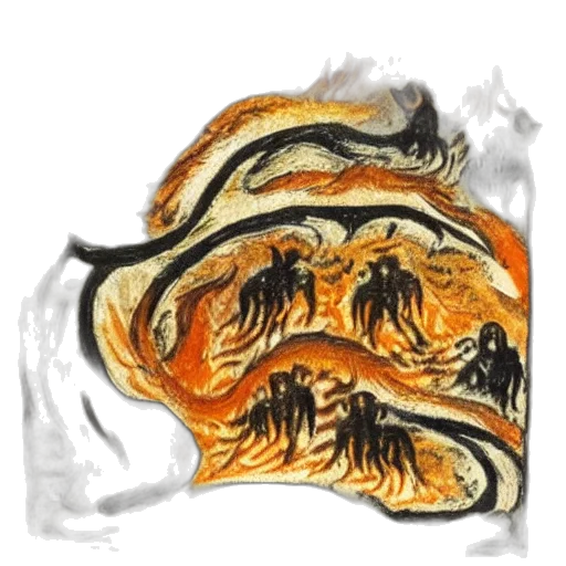 mask, hair, food, crown, concept art, watercolor, photorealistic, fantasy art transparent PNG cut-out
