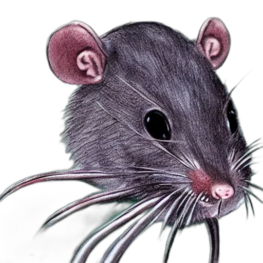 animal, creature, mask, hair, photorealistic, concept art, watercolor, cartoon transparent PNG cut-out
