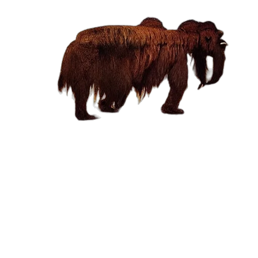 animal, hair, creature, staff, concept art, 3d render, photorealistic, fantasy art transparent PNG cut-out