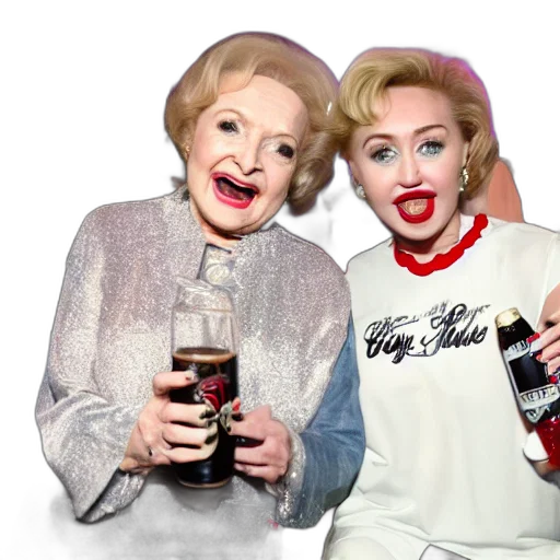 3d render, photorealistic, betty, white, drinking, claw, miley, cyrus transparent PNG cut-out