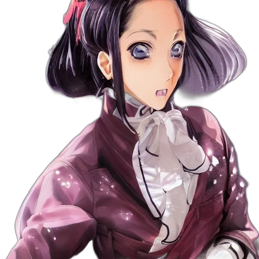 staff, face, robot, dress, anime, cartoon, watercolor, concept art transparent PNG cut-out