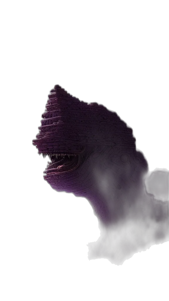 creature, dragon, mask, hat transparent PNG cut-out