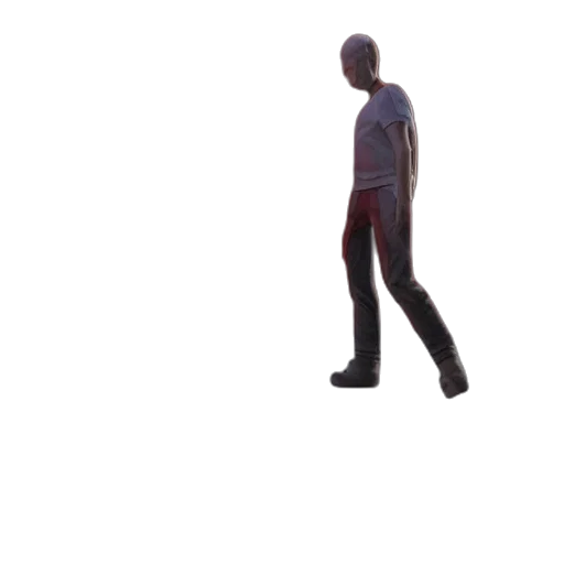 robot, shoes, jacket, staff transparent PNG cut-out