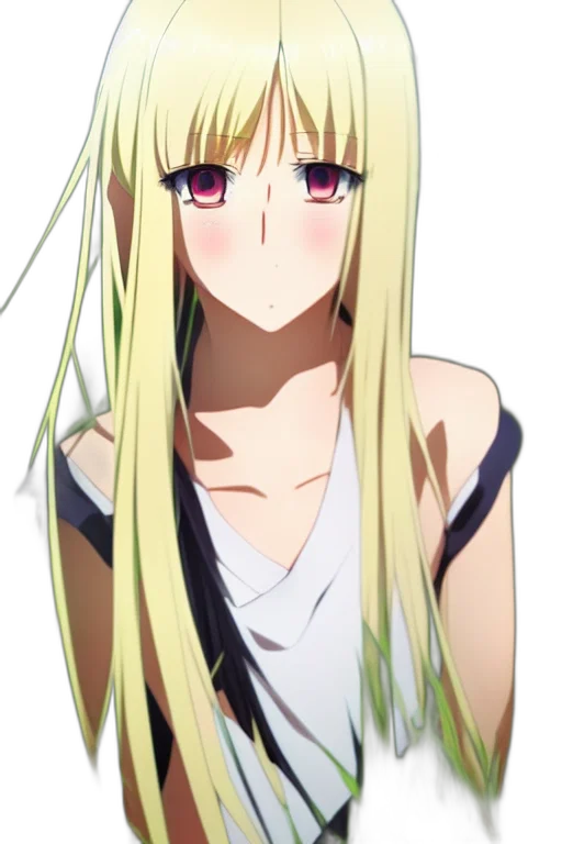 dress, hair, staff, face, anime, cartoon, pixel art, photorealistic transparent PNG cut-out
