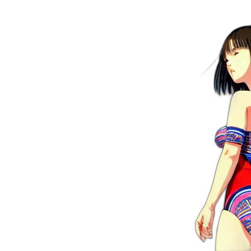 dress, 3d render, concept art, pixel art, anime, outer space, neon lights, neon transparent PNG cut-out