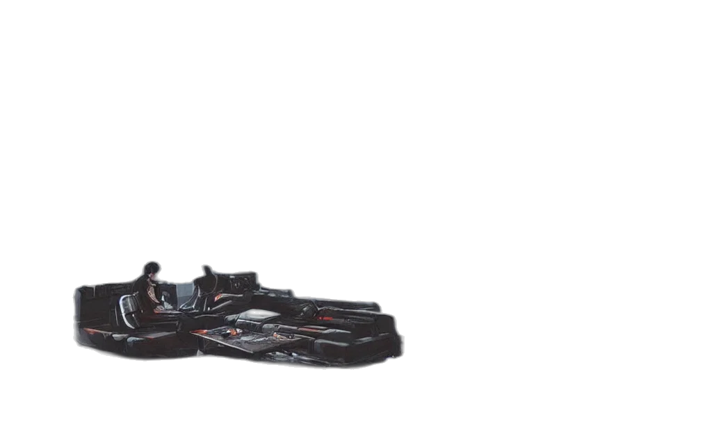shoes, weapon, car, robot transparent PNG cut-out