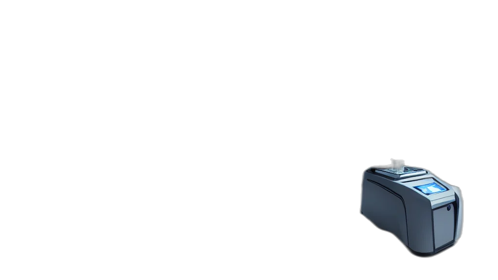 furniture, robot, shoes, weapon, 3d render, concept art, dark, monochrome transparent PNG cut-out