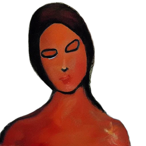 face, mask, dress, jewelry transparent PNG cut-out