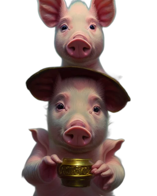 animal, 3d render, photorealistic, concept art, oil painting, highly, detailed, vfx transparent PNG cut-out