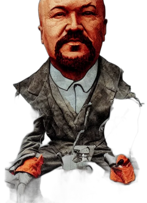 staff, face, mask, jacket transparent PNG cut-out