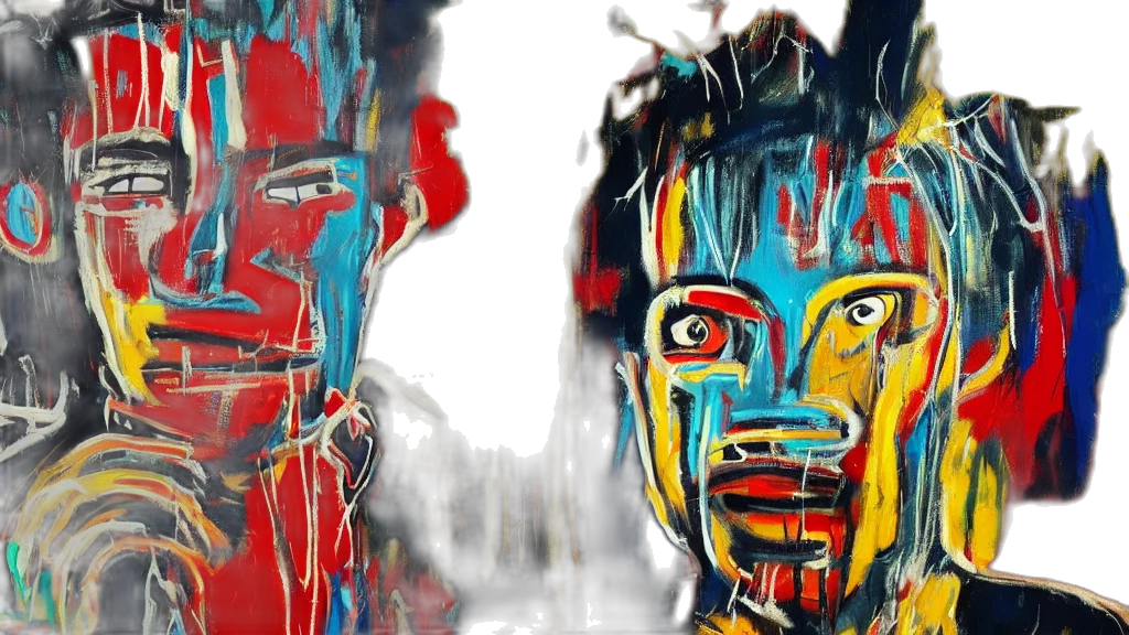 face, mask, photorealistic, concept art, comic book art, oil painting, outer space, original transparent PNG cut-out