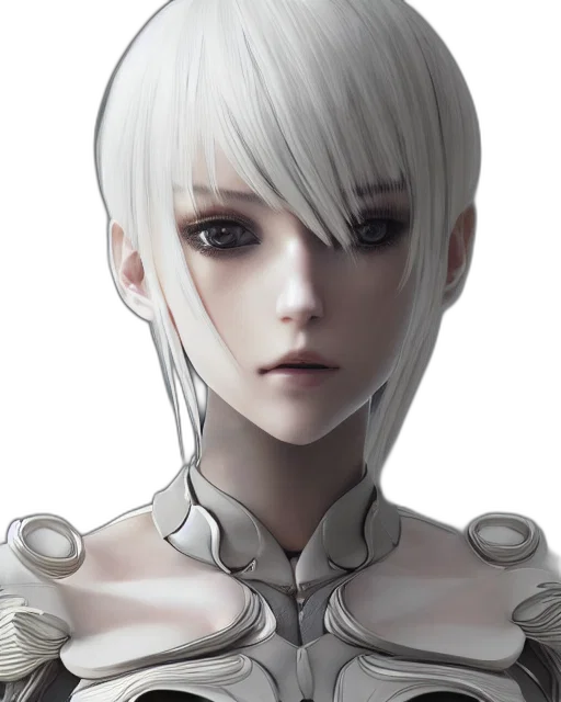 robot, face, mask, creature, fantasy art, concept art, anime, photorealistic transparent PNG cut-out