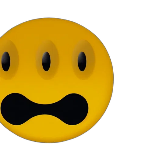 face, mask, hat, staff, 3d render, pac-man, emoji transparent PNG cut-out