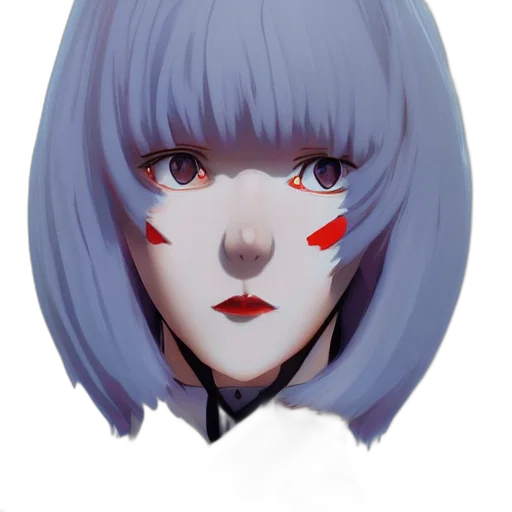 face, mask, robot, creature transparent PNG cut-out