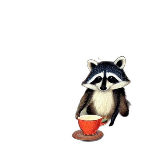 food, animal, creature, staff, concept art, 3d render, pixel art, watercolor transparent PNG cut-out