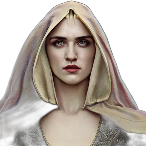 face, crown, jewelry, fantasy art transparent PNG cut-out