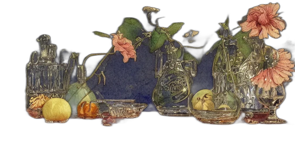 crown, food, jewelry, bottle, photorealistic, oil painting, watercolor, underwater transparent PNG cut-out