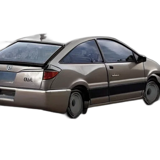 car, 3d render, concept art, photorealistic transparent PNG cut-out