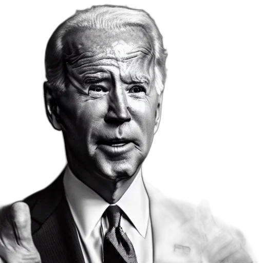 photorealistic, cartoon, joe, biden, real, life, award, winning transparent PNG cut-out