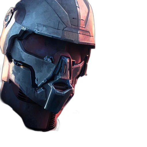 mask, robot, face, weapon transparent PNG cut-out