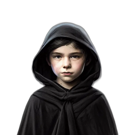 face, mask, jacket, staff, concept art, fantasy art, photorealistic, pixel art transparent PNG cut-out