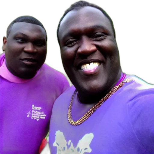 staff, purple, aki, barney, selfie transparent PNG cut-out