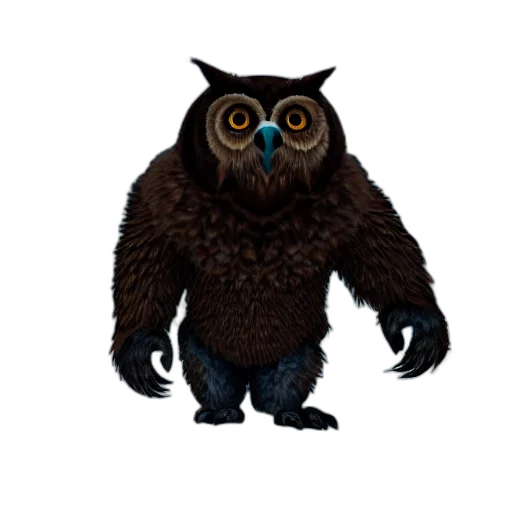 creature, animal, staff, mask transparent PNG cut-out