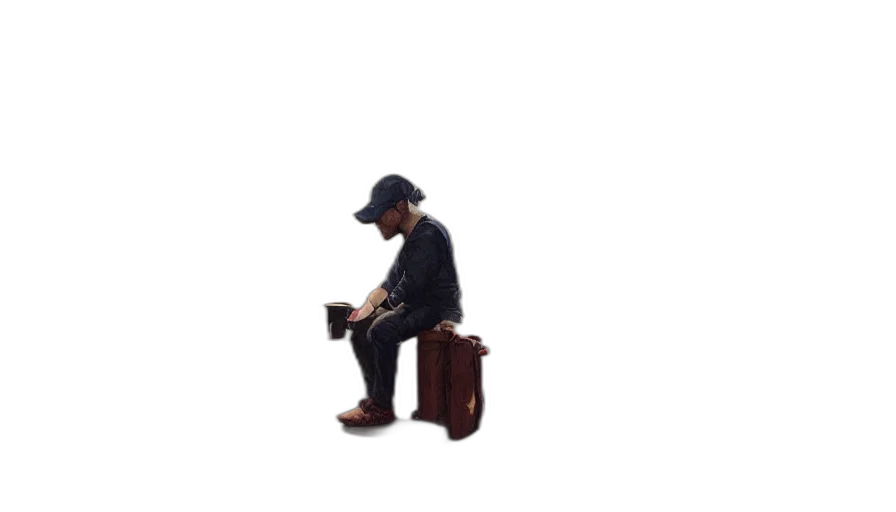 hat, staff, furniture, robot transparent PNG cut-out