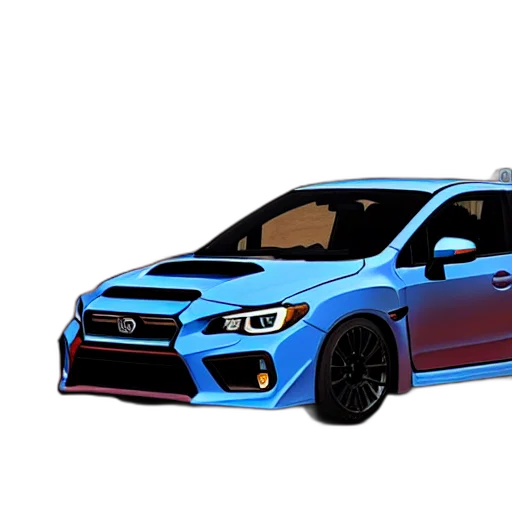 car, 3d render, photorealistic, concept art transparent PNG cut-out