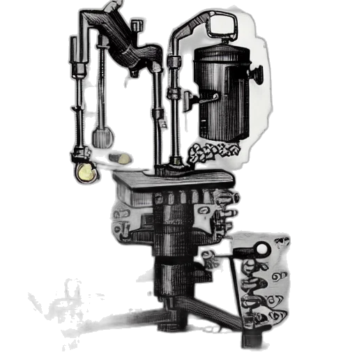 robot, staff, jewelry, concept art transparent PNG cut-out