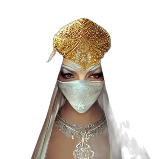 mask, jewelry, face, crown, concept art, fantasy art, 3d render, photorealistic transparent PNG cut-out