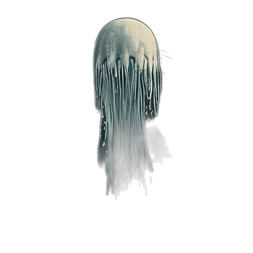 hair, creature, hat, mask, concept art, watercolor, pixel art, 3d render transparent PNG cut-out