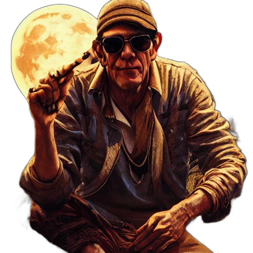 staff, face, jacket, hat transparent PNG cut-out
