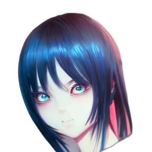 face, mask, robot, creature transparent PNG cut-out