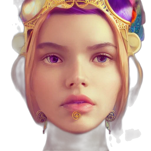 crown, face, jewelry, mask transparent PNG cut-out