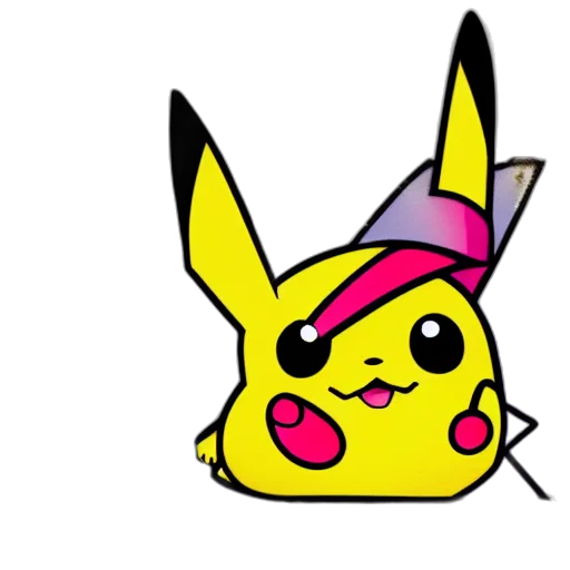 hat, staff, crown, animal, pixel art, concept art, 3d render, cartoon transparent PNG cut-out