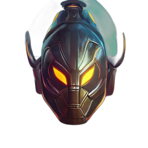 mask, robot, face, weapon transparent PNG cut-out