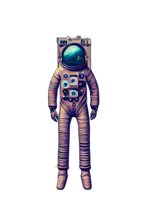 robot, mask, staff, jacket transparent PNG cut-out