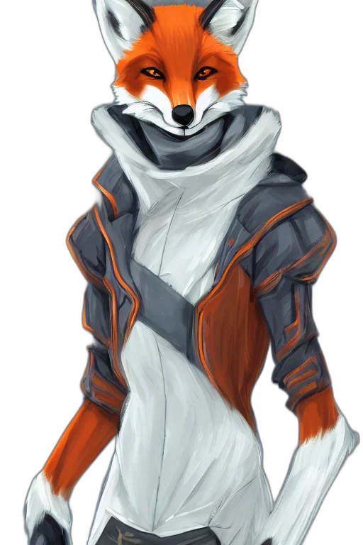 jacket, mask, staff, animal transparent PNG cut-out