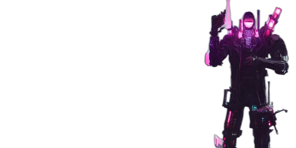hair, creature, staff, dress transparent PNG cut-out