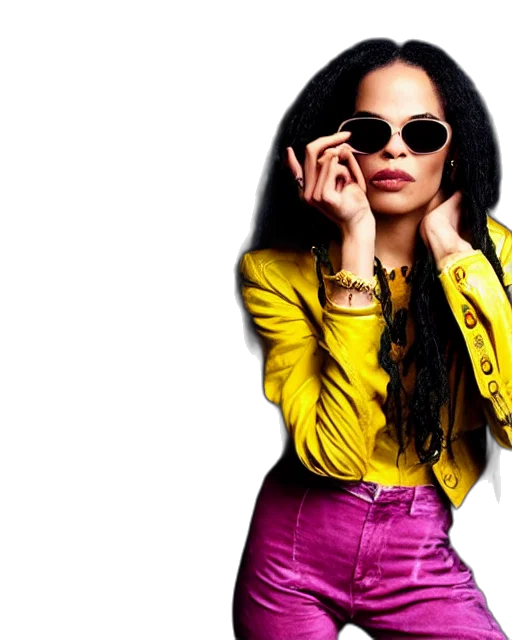 jewelry, neon, golden, colorful, photos, young, lisa, bonet transparent PNG cut-out